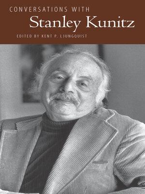 cover image of Conversations with Stanley Kunitz